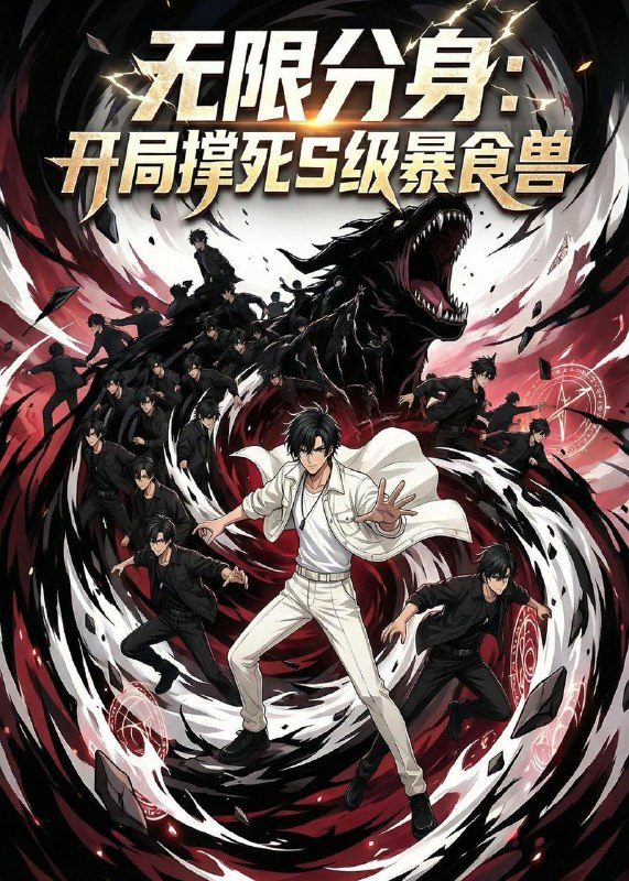 名称：短剧：2026年4月5日 短剧更新目录1描述：1.无限分身：开局撑死S级暴食兽（90集）动漫2.绝顶狂枭（74集）张子寒＆贾博雅3.他以深情做死局（53集）潘霖＆唐七七4.我的雅思搭子是穿越君（30集）寿寿＆黄绅锐5.我真不是赌神（78集）胡栩豪＆王飞斐6.隐婚青梅有点野（50集）陈天晓＆周玉玲百度：