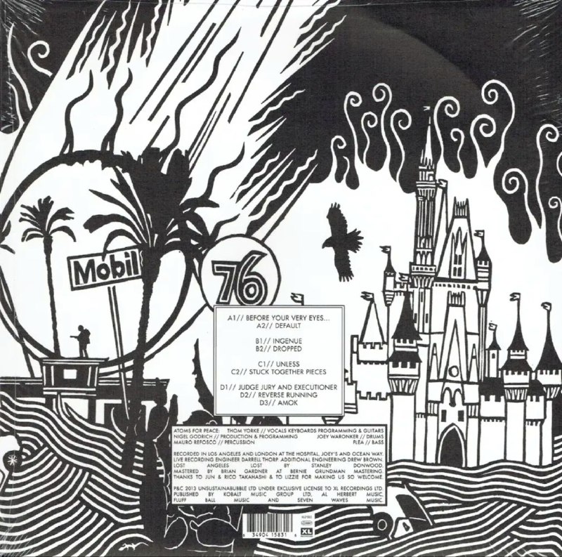 名称：Atoms For Peace - 2013年专辑 - Amok   Flac cue描述：Atoms For Peace 将于 2013 年 1 月 28 日发行他们的首张专辑