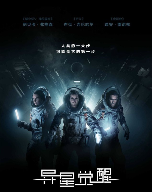名称：异星觉醒 (2017) 4K HDR 中字外挂字幕描述：大卫（杰克·吉伦哈尔 Jake Gyllenhaal 饰）、米兰达（丽贝卡·弗格森 Rebecca Ferguson 饰）、罗里（瑞安·雷诺兹 Ryan Reynolds 饰）、秀（真田广之 饰）和休（阿利安·巴克瑞 Ariyon Bakare 饰）是在同一艘太空船上工作的宇航员们