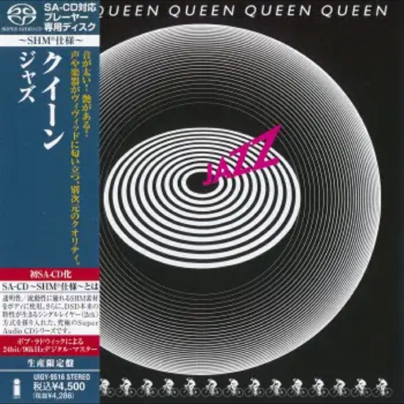 名称：皇后乐队(Queen) - 2012年SACD系列 - Jazz    DSD DSF描述：《爵士乐》是英国摇滚乐队皇后乐队的第七张录音室专辑