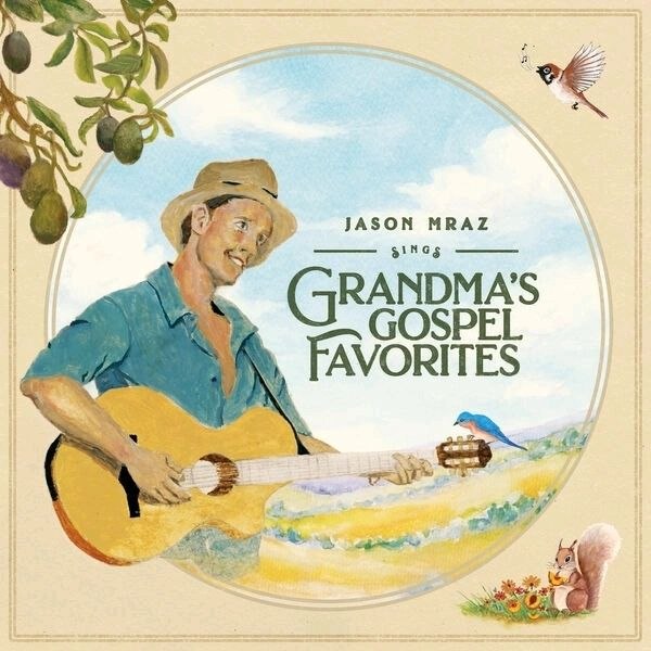 名称：Jason Mraz - Grandma's Gospel Favorites  FLAC 24bit 44kHz描述：本专是杰森·玛耶兹2026年推出的致敬之作，核心是他2007年为祖母定制的圣诞礼物，尘封近二十年后正式发行