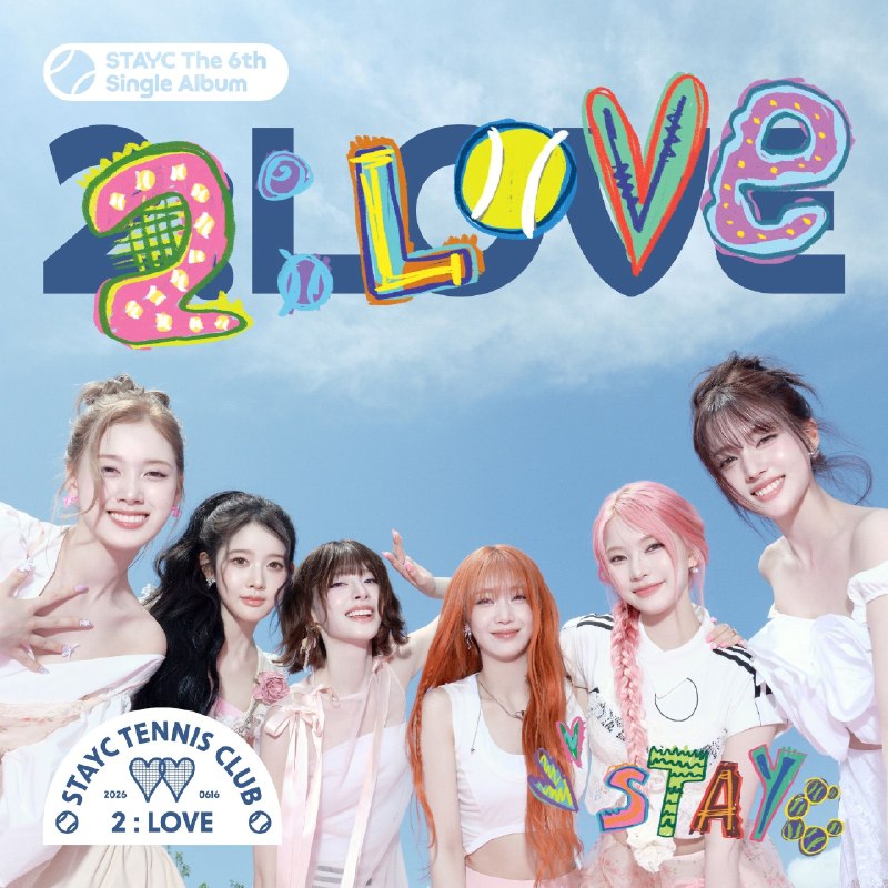 名称：STAYC - 2 LOVE (Single Album)(2026)  FLAC HI-RES 24bit 96kHz描述：本作是STAYC第六张单曲专辑，2026年6月16日发行，由制作人黑眼必胜Rado全权操刀，共收录四首曲目