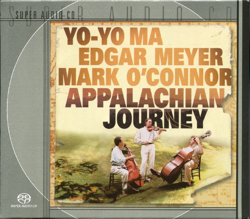 名称：Yo-Yo Ma, Edgar Meyer, Mark O'Connor (Appalachian Journey) SACD描述：马友友、埃德加·迈尔与马克·奥康纳联手推出的《Appalachian Journey》，是继畅销专辑《Appalachia Waltz》后的经典续作