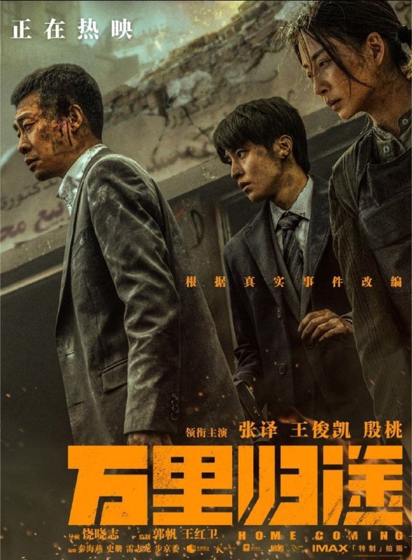 名称：万里归途 (2022) 4K 高码 60帧描述：努米亚共和国爆发战乱，前驻地外交官宗大伟（张译 饰）与外交部新人成朗（王俊凯 饰）受命前往协助撤侨
