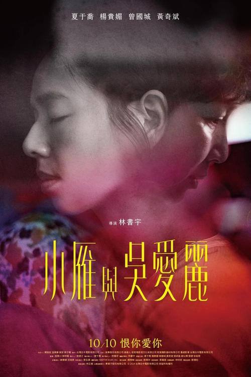 名称：小雁与吴爱丽(2024)4K HDR 60FPS FLAC无损HIFI声描述：北风和太阳⼩雁与 Allie（吴爱丽），两位长相⼀样的女⼈，⼀位为了保护母亲⽽过失弑⽗，回到⼩镇上与母亲相依为命︔⼀位在城市里试图⽤表演课⾯对⾃⼰