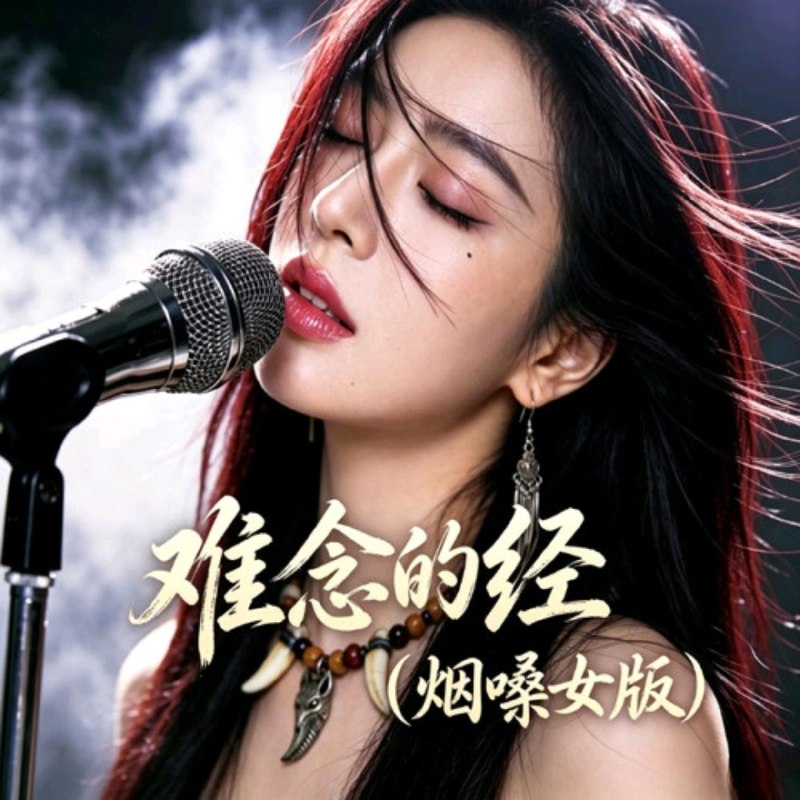 名称：湫的歌 ai 烟嗓女声  FLAC描述：AI烟嗓女声，大量翻唱老歌，《涛声依旧》《难念的经》都出过她的AI翻唱版本